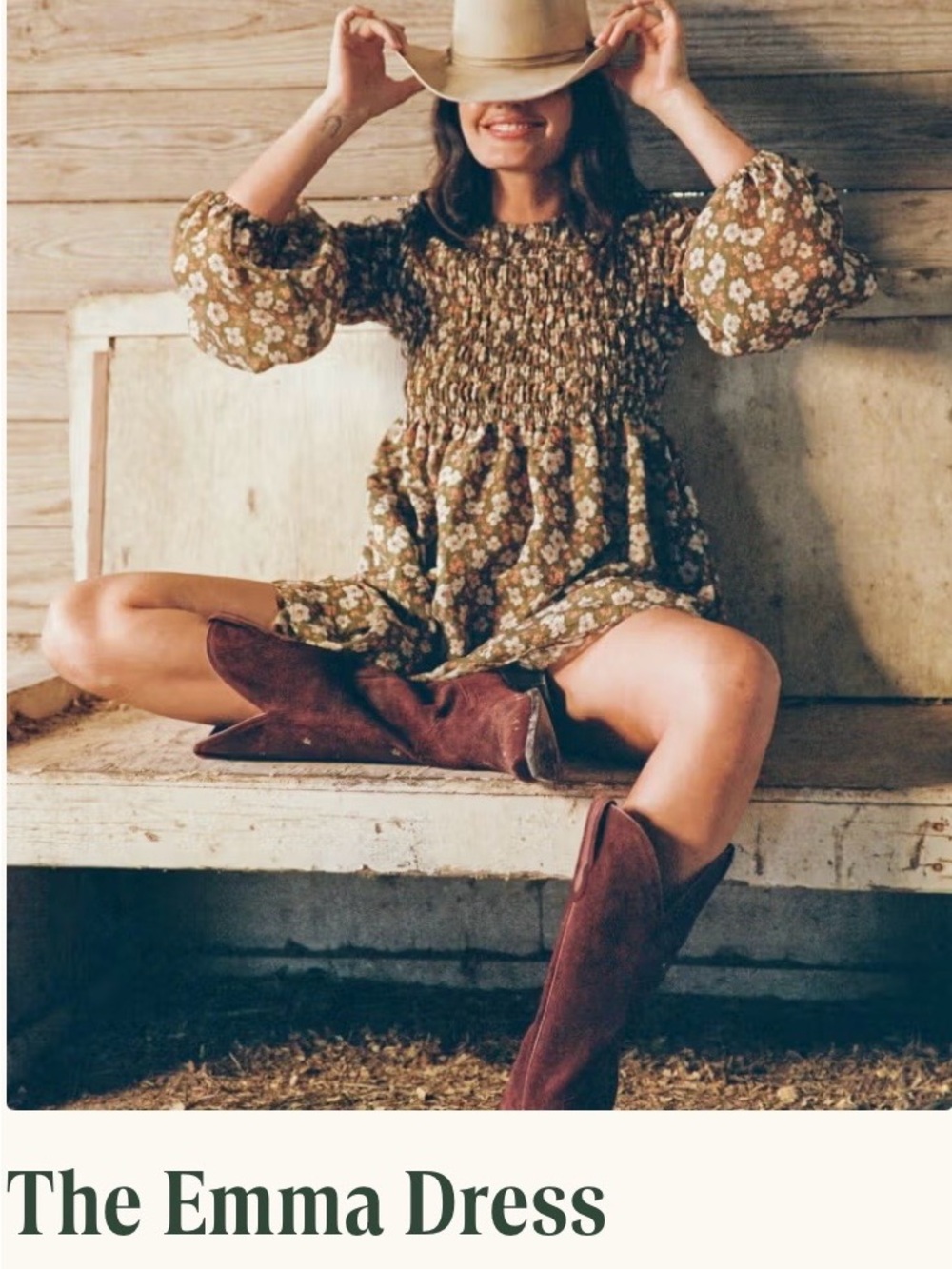 Tecovas Kristopher Brock Collection “The Emma”